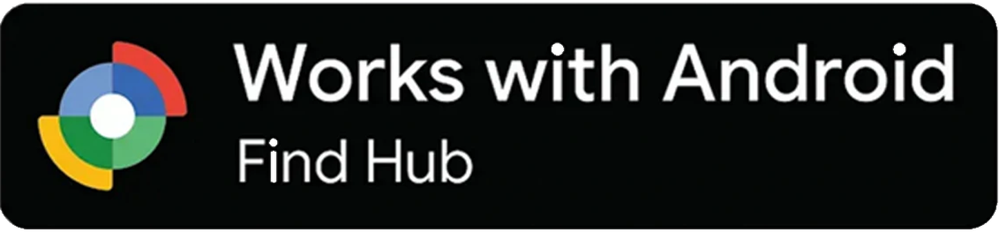 Works with Android Find Hub